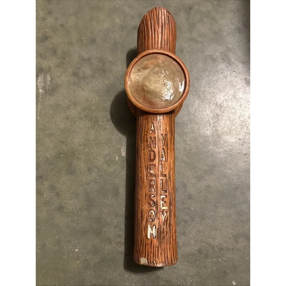 Anderson Valley Brewing Highway 128 Gose Ale Wooden Beer Tap Handle